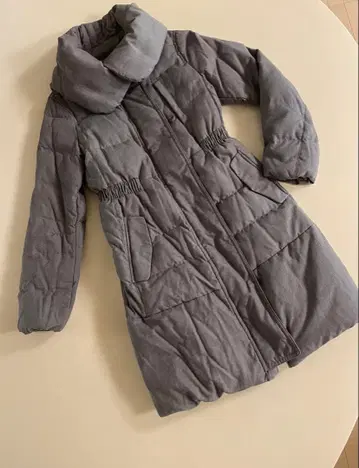 PLST 플라스테 다운 코트 그레이 사이즈 2