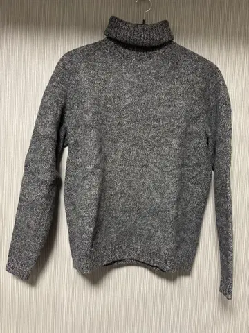 유나이티드 애로우즈 터틀넥 캐시미어 혼방 M 사이즈 고마시오