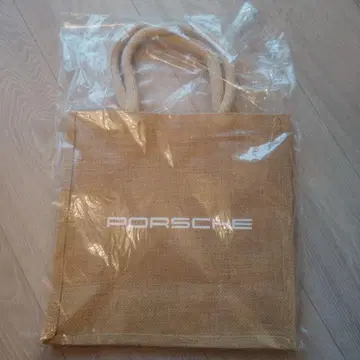 [ 미사용 새상품 ] Porsche 포르쉐 주트 토트백 베이지