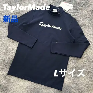 새상품 테일러메이드 모크넥 긴팔 셔츠 속기모 네이비 L 사이즈