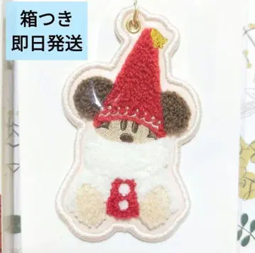 릴린린 키체인 빨간색 레드 디즈니 크리스마스 2025