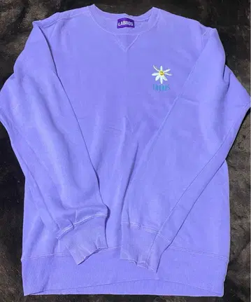 labros Daisy Pigment Dyed Crewneck