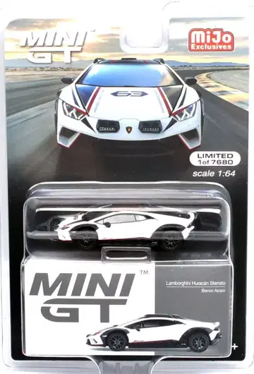MINI GT 람보르기니 우라칸 스테라토 BIANCO ASOPO