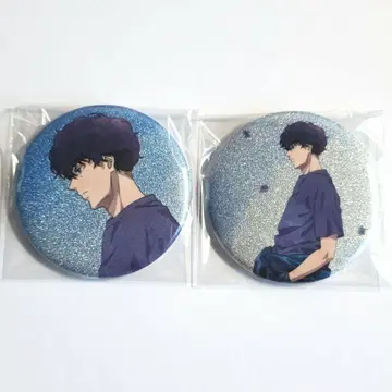 사카모토 데이즈 세바 여름 계절의 발걸음 애니메이트 한정판 글리터 캔뱃지