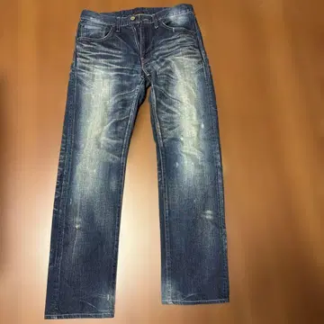 일본제 다크 블루 스트레이트 데님