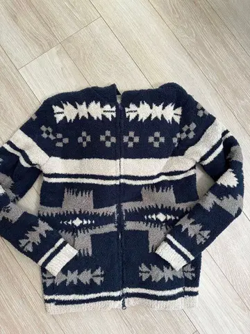 BAREFOOT DREAMS 후드 부착 가디건 S