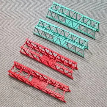 프라레일 대철교 빨간색 연한 녹색 계열 단종 레어 다리