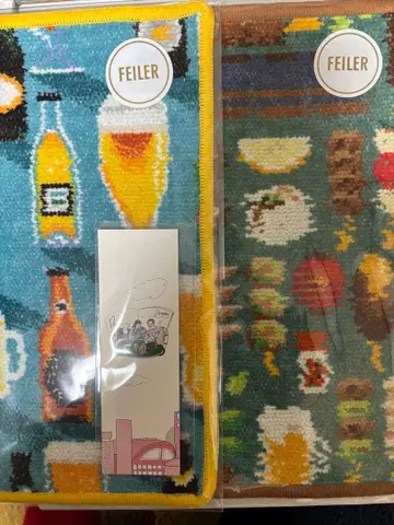 FEILER 페이 손수건 web 한정판 완판템 미개봉 책갈피 1개 포함