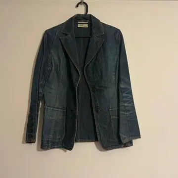 KUMIKYOKU 데님 블레이저