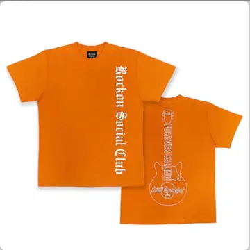 Racken Social Club T셔츠 M 오렌지