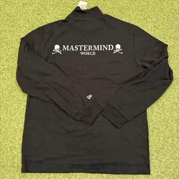 뉴에라 MASTERMIND WORLD 긴팔 골프 셔츠 블랙