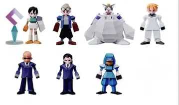 파이널 판타지 7 FF7 출시 기념 복권 G상 미니 피규어 7종 세트