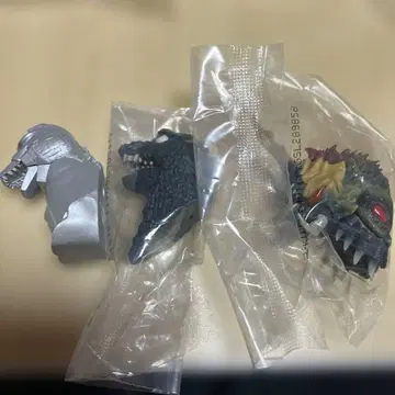 고질라 제일복권 대괴수 열전 몬스터 헤드 마그넷 3점