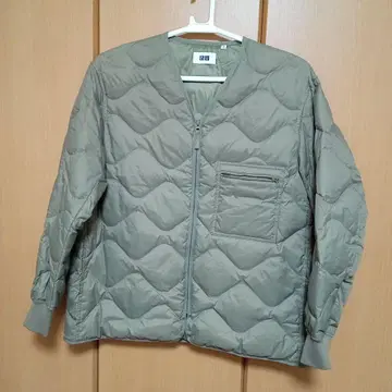 UNIQLO U 다운 자켓 XXL 올리브 그린