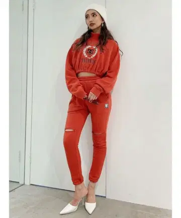 gyda DC 콜라보 맨투맨 셋업