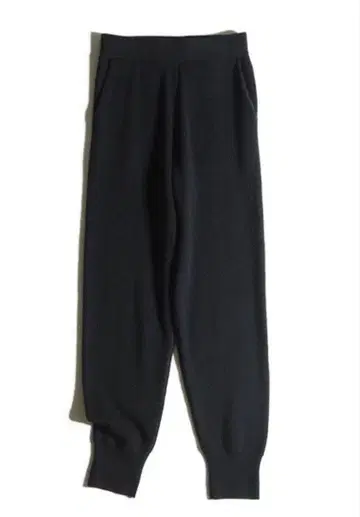 HYKE C/C KNIT THERMAL TRACK PANTS 블랙