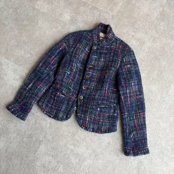 45R 니트 트위드 자켓