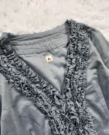 io 이오 아쉬페 프랑스 프릴 원피스