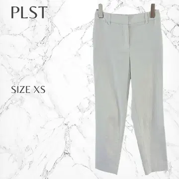 플라스테 마 혼방 작은 사이즈 깔끔한 캐주얼 오피스 슬랙스 XS