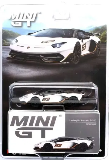 MINI GT 람보르기니 아 벤타도르 SVJ 63