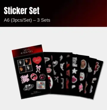 BNEWERA Becky 벌스데이 콘서트 굿즈 스티커 세트