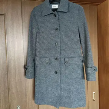 d'un a dix 아나디스 체스터 코트 자켓 그레이 38