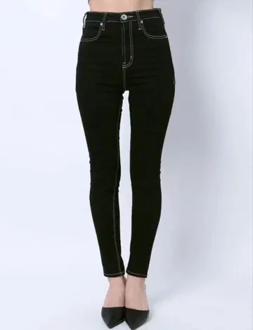 GYDA 하이웨스트 원워시 스키니 팬츠