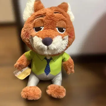 닉 봉제 인형 약 30cm 주토피아 새상품