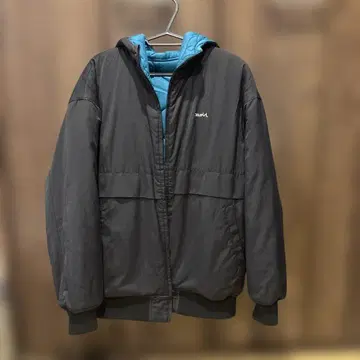 x-girl 리버서블 후드 자켓