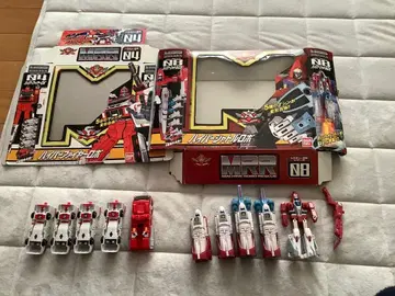 레스큐 합체 시리즈 하이퍼 셔틀 로봇 2개 세트 정크제품 부품 부족