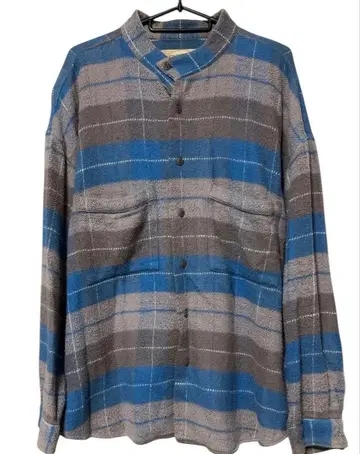 TENDERLOIN STAND FLANNEL CHECK SHT