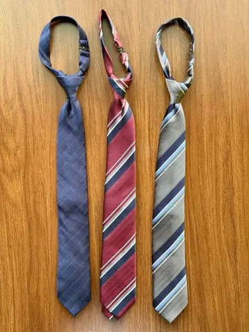 [ REGAL ] 원터치 넥타이 3개 세트