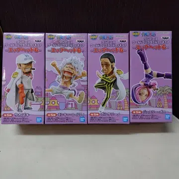 원피스 피규어 월드 컬렉션 에그헤드6 4종 세미컴프