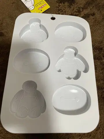 베이맥스 실리콘 몰드 케이크 틀 미사용 디즈니