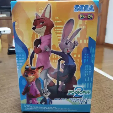 SEGA 주토피아 ACT-4-CUT 피규어