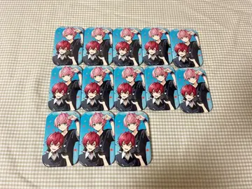 테루토 군 바우 군 페어 KnightX 스퀘어 캔뱃지