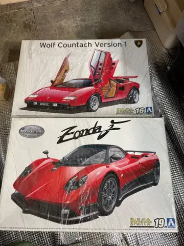 미개봉 아오시마 2대 세트 슈퍼카 임의 판매 설명문 삭제 등 있음