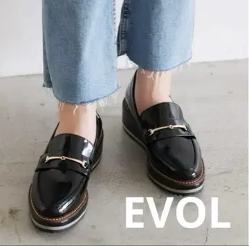 EVOL 플랫폼 로퍼 IR9636 블랙