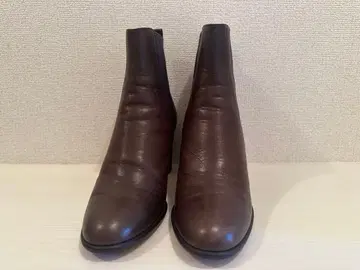 odette e odile 브라운 가죽 부츠