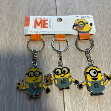 미니언 키링 3개 세트