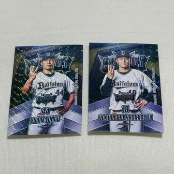 야마모토 요시노부 돈구 유마 오릭스 트레이딩 카드