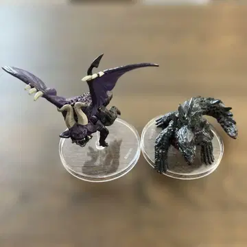 레비아탄 (리얼 컬러) 브리드라 드래곤 최강왕 도감 피규어 세트