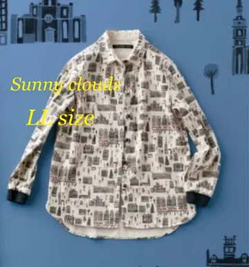 써니클라우드 감라스타운을 두른 산책 셔츠 펠리시모