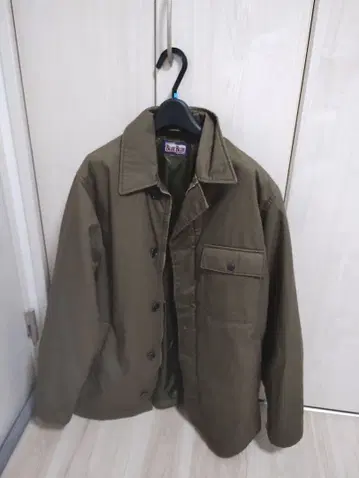 올리브색 캐주얼 자켓 BLUEBLUE