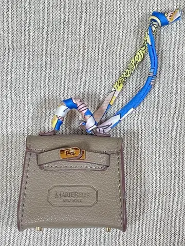 MARIEBELLE 그레이지 가죽 미니 백참