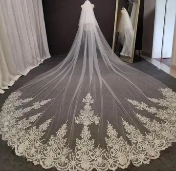 3m 웨딩 베일 화이트