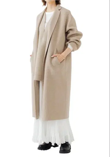 Plage 해밀턴 테일러드 코트 베이지 38