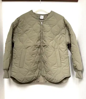 coen 노카라 발수 퀼팅 블루종 오버 사이즈