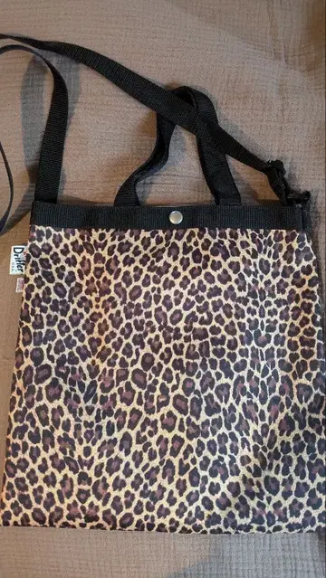 Drifter 레오파드 무늬 숄더백