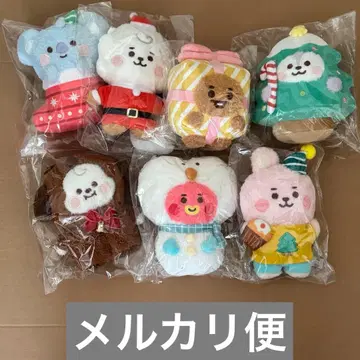 홀리데이 에디션 7개 올 봉제 인형 BT21 Holiday